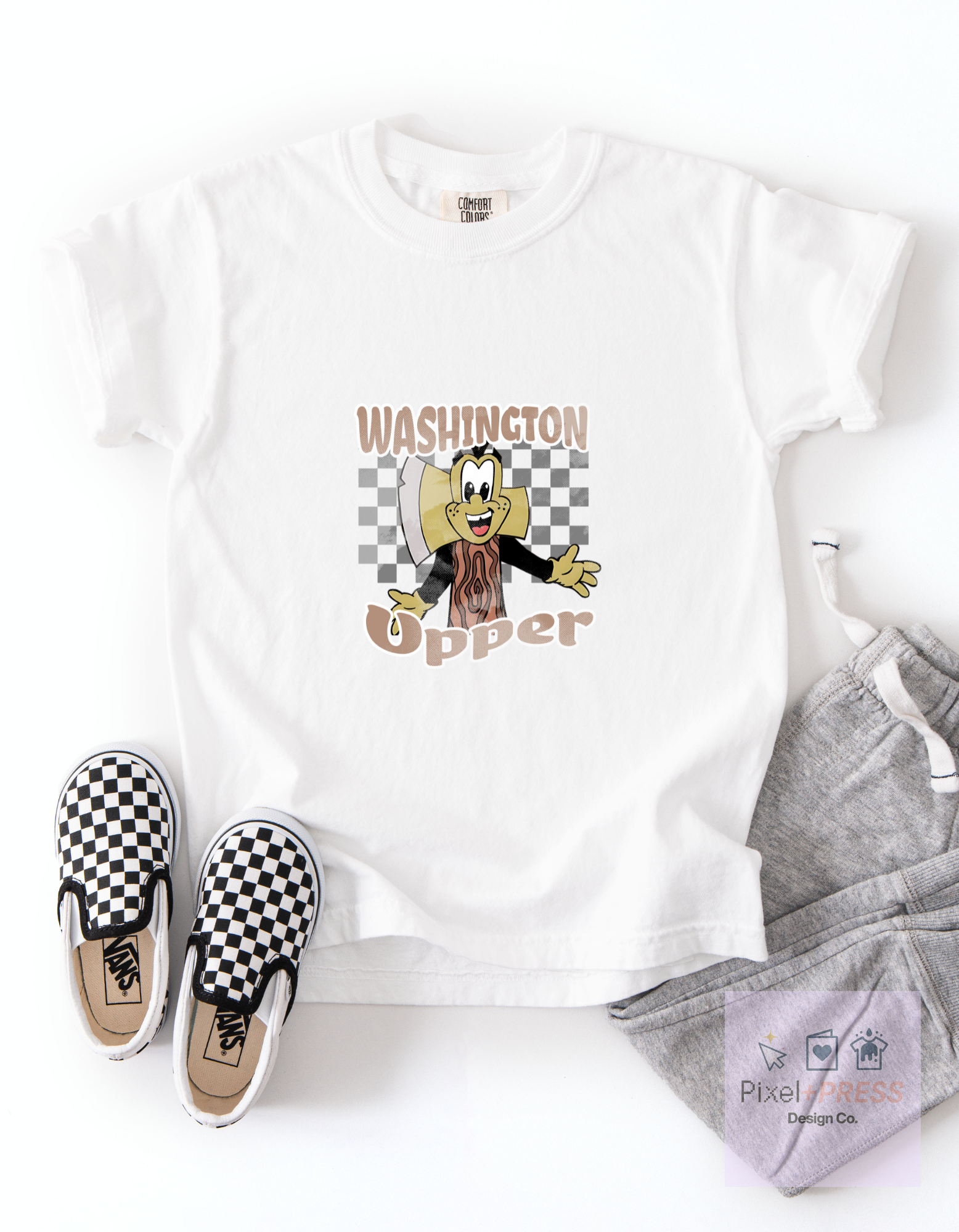 Washington School Spirit Tee – Primary, Intermediate, or Upper – Comfort Colors – Youth & Adult Sizes
