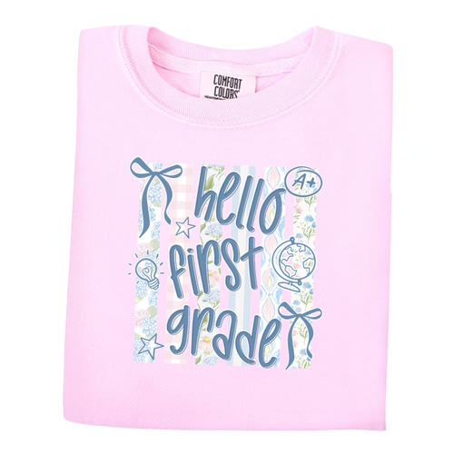 Hello Grade Back to School Youth Tee