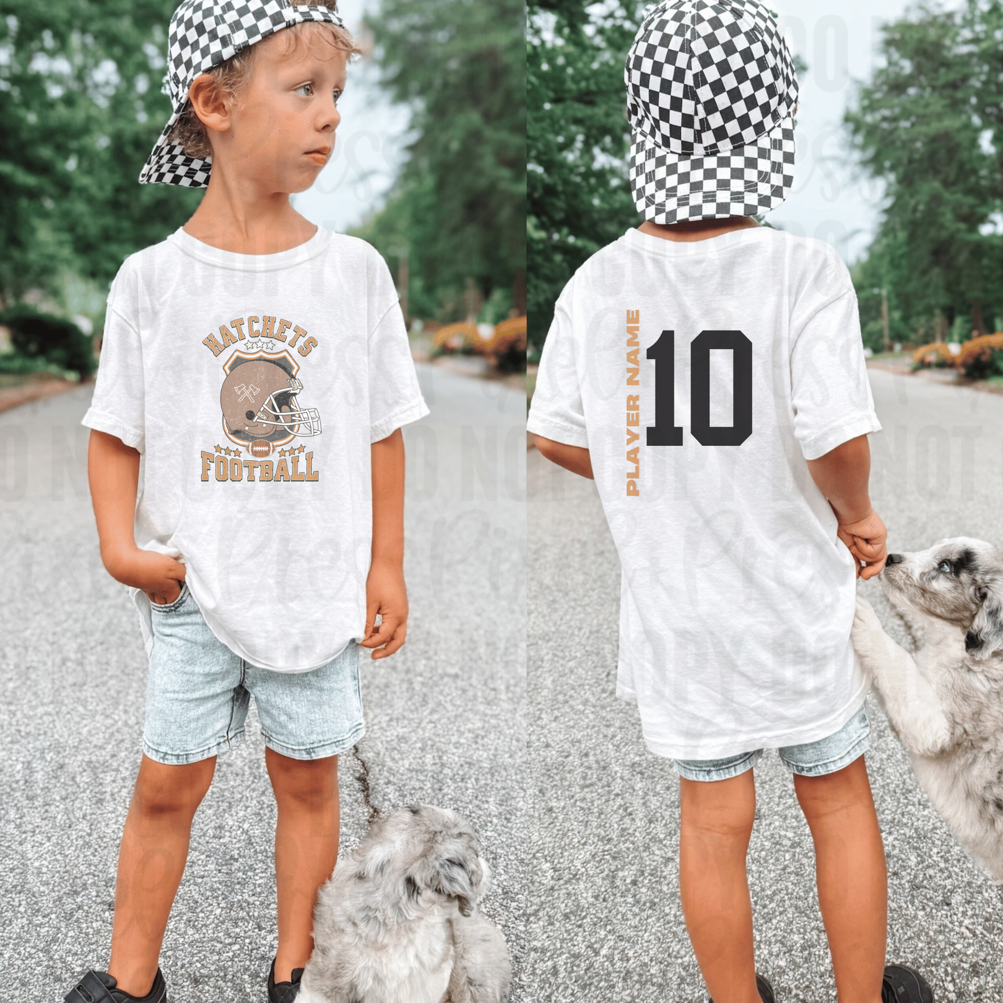 Gridiron Glory: Hatchets Football Comfort Tee