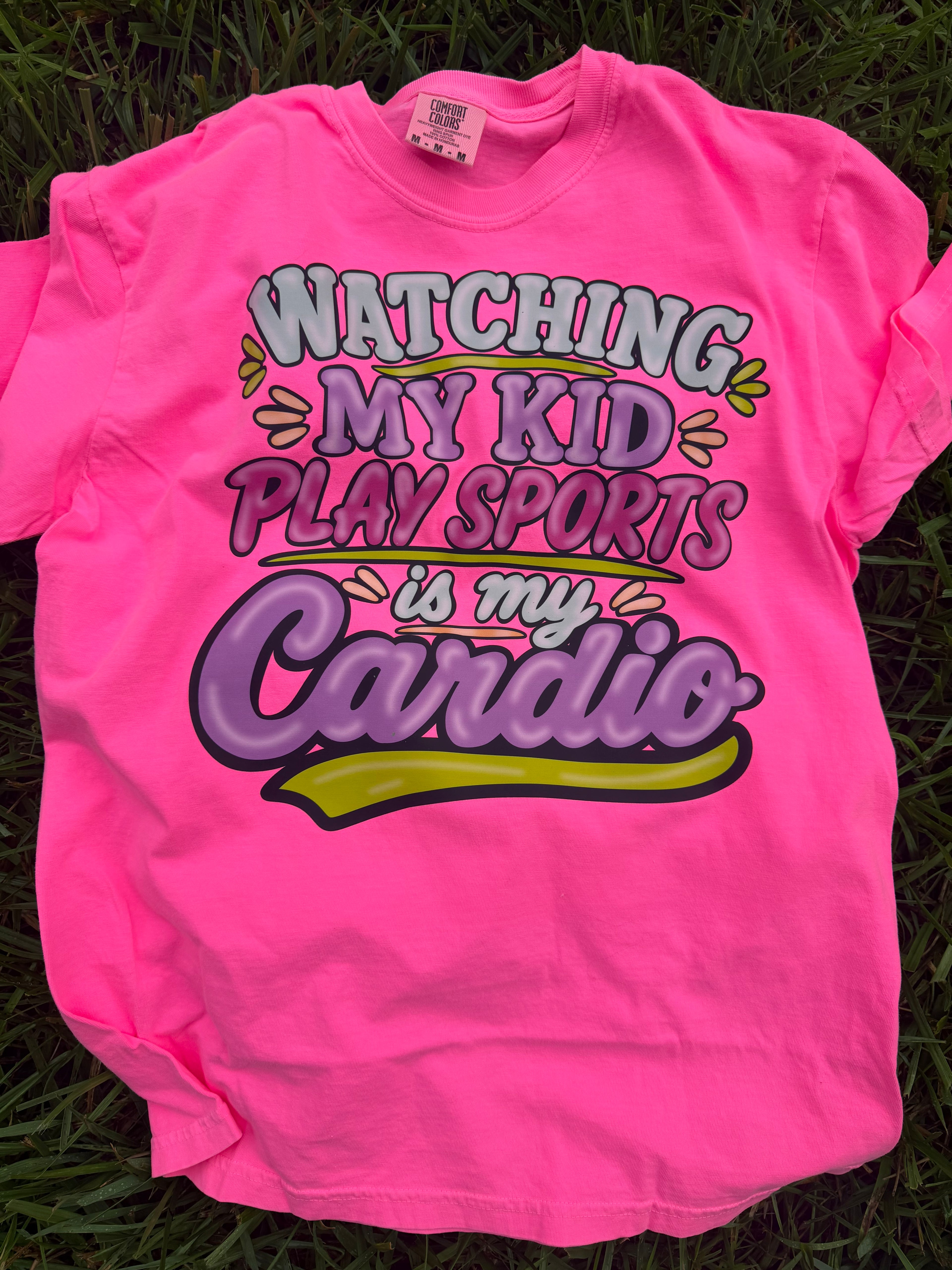 Watching My Kid Play Sports Is My Cardio | Comfort Colors® Tee