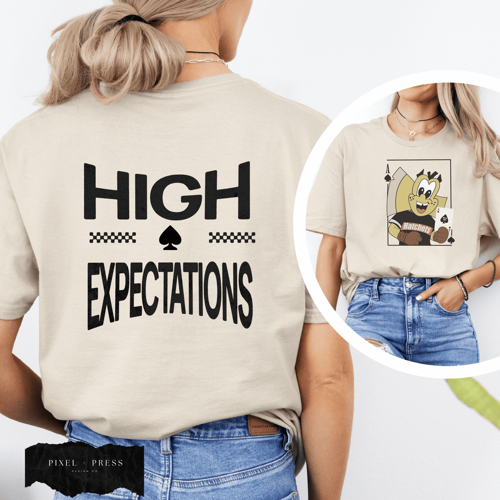 High Hopes Hatchets Tee/Crewneck