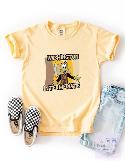 Washington School Spirit Tee – Primary, Intermediate, or Upper – Comfort Colors – Youth & Adult Sizes