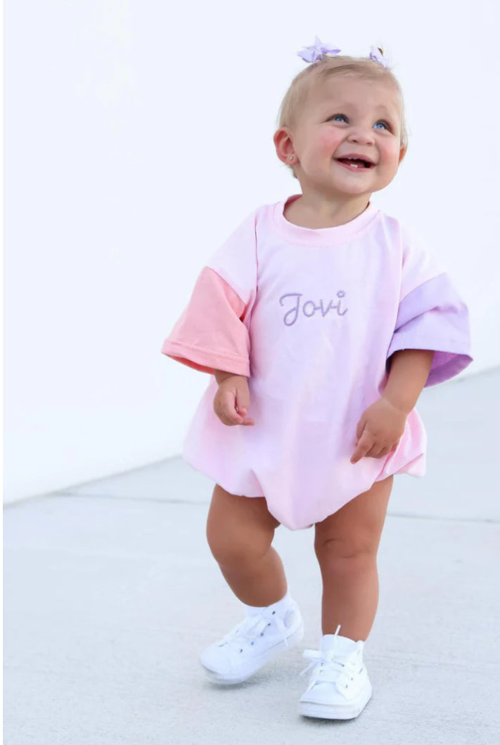 Personalized Name Romper – Embroidered (Limited Preorder)