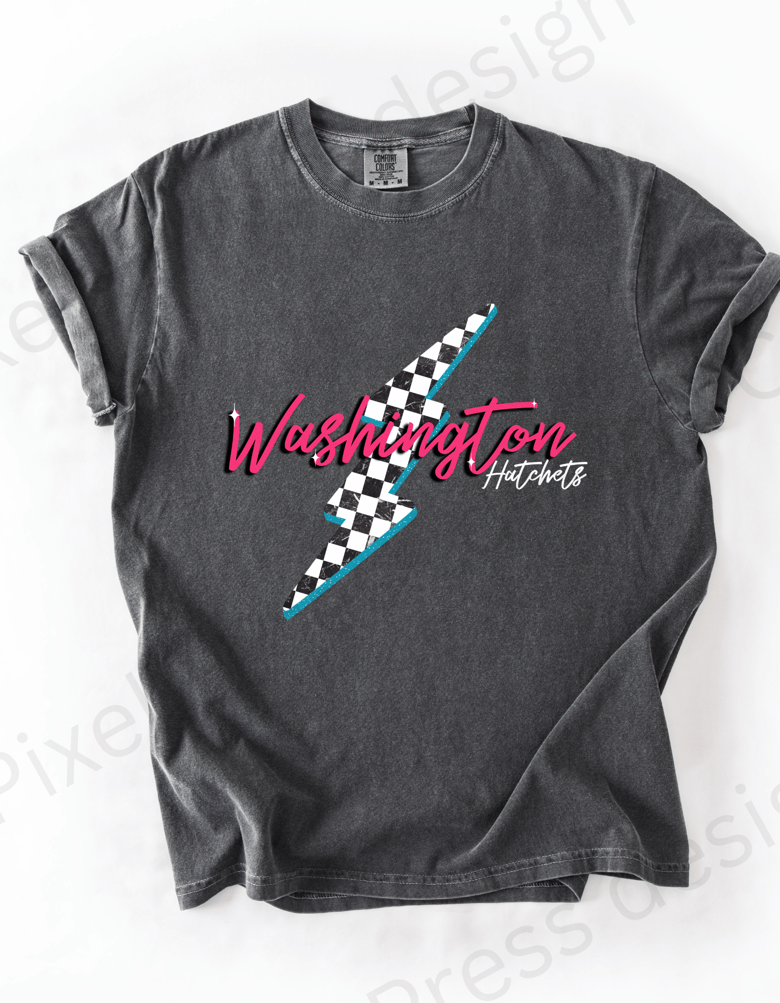 Retro school spirit tee