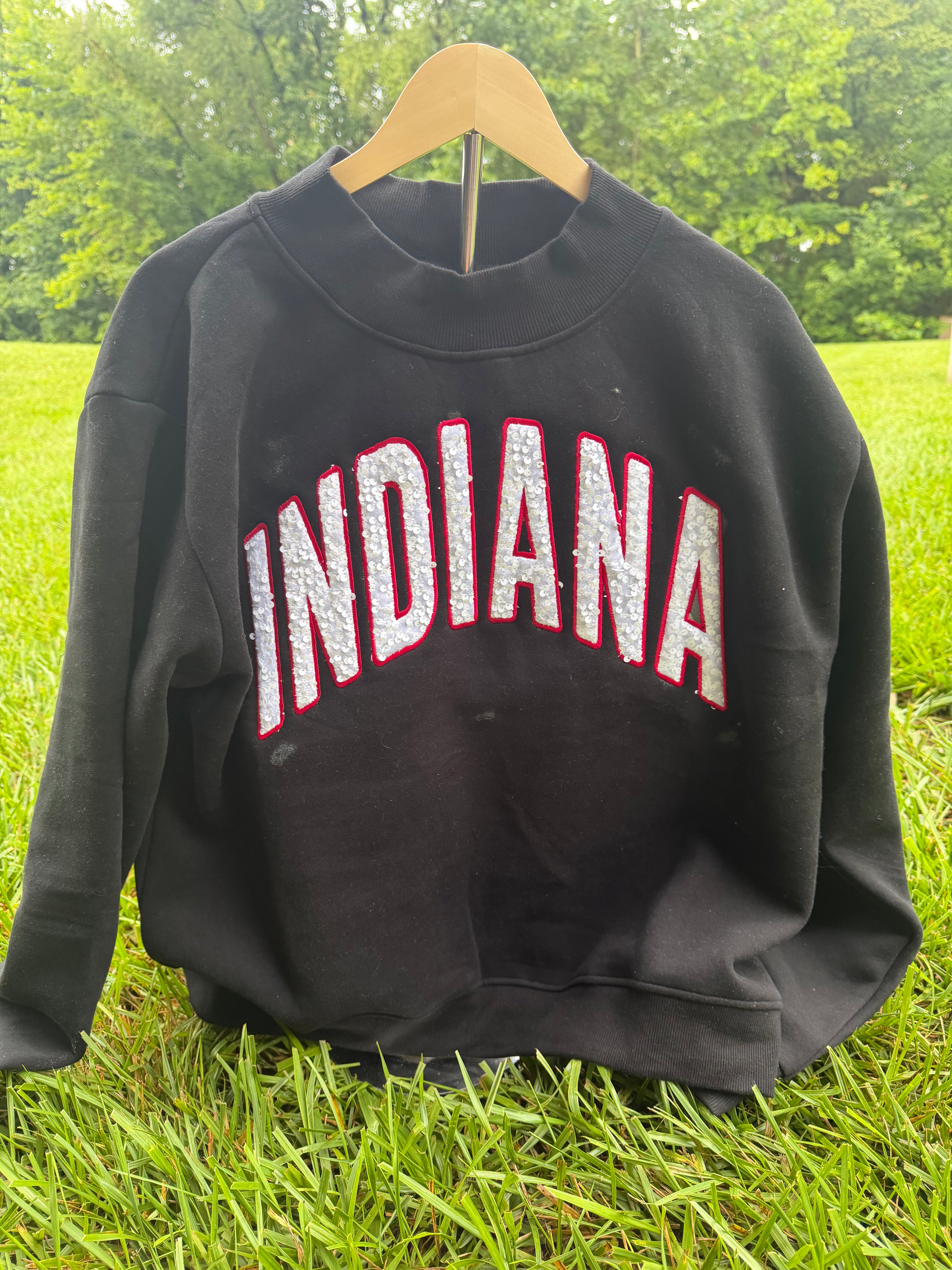 Indiana Sequin Mockneck
