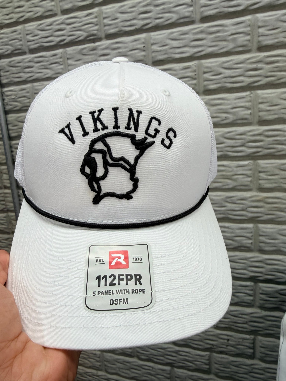 Barr-Reeve Vikings Embroidered Hats