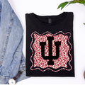 Leopard IU Comfort Colors Tee | Indiana Hoosiers Game Day Shirt