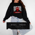 IU Checkered Hoosiers Crewneck