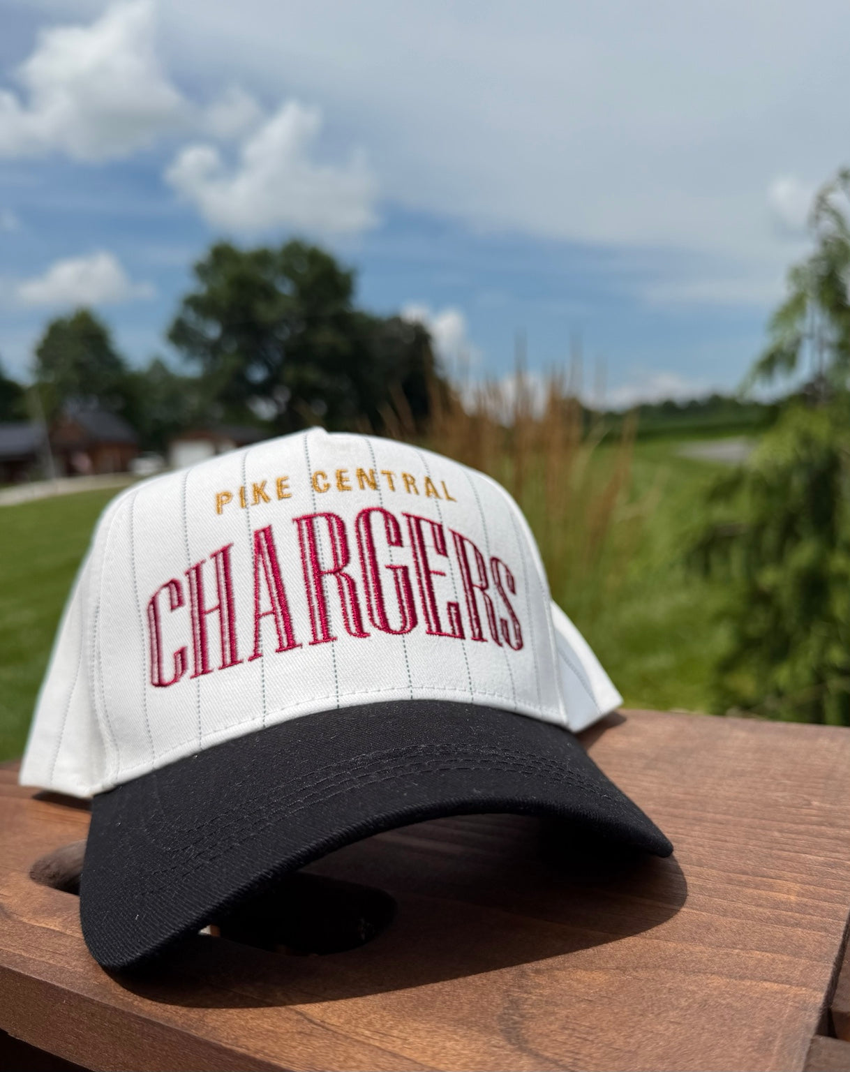 Pike Central Chargers Vintage Pinstripe Hat