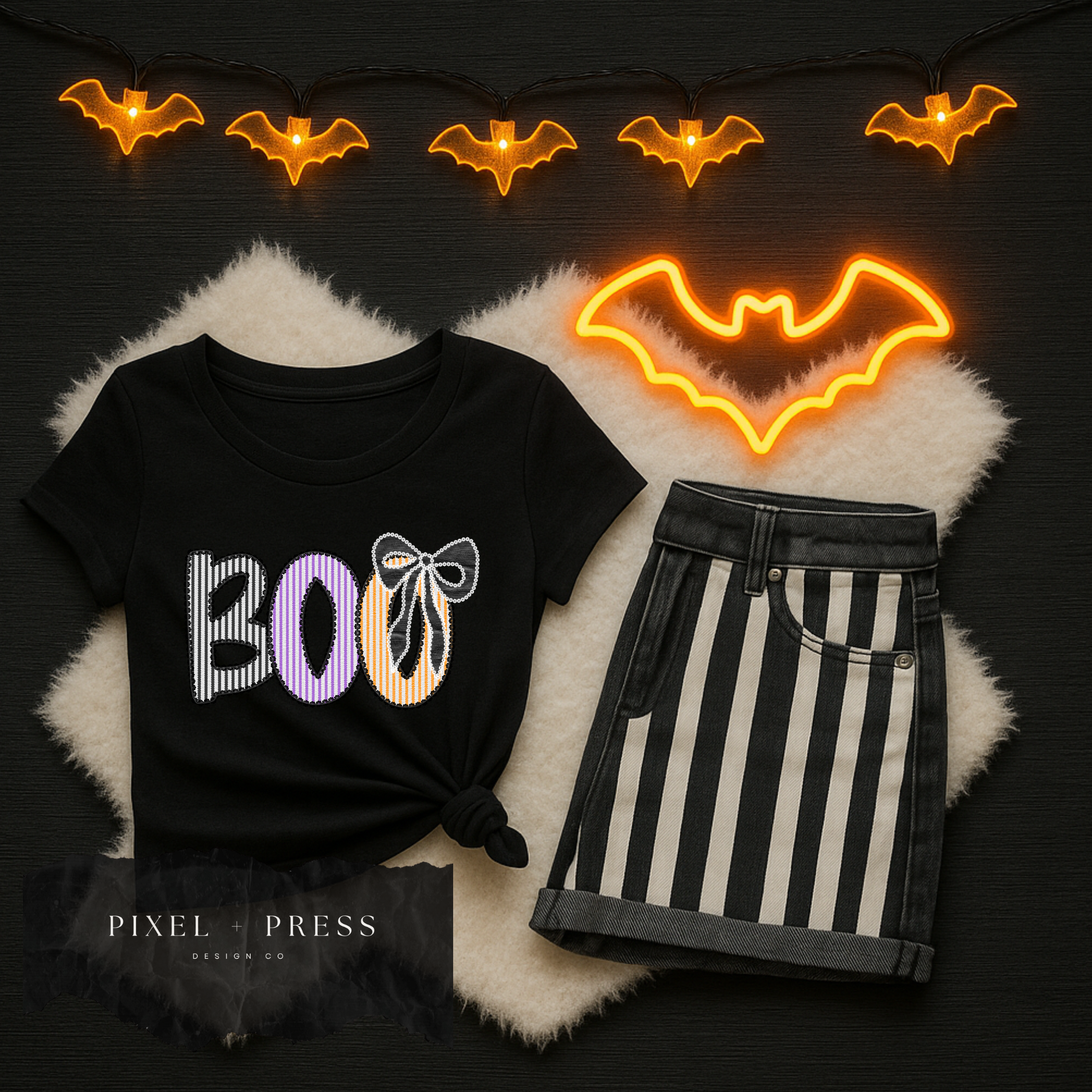 Boo-tique Style Tee- comfort colors