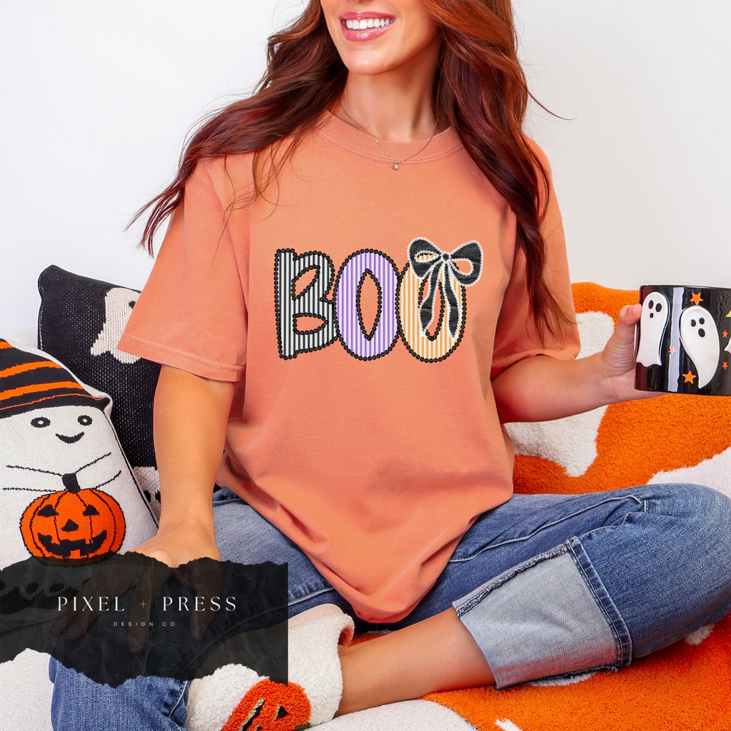 Boo-tique Style Tee- comfort colors