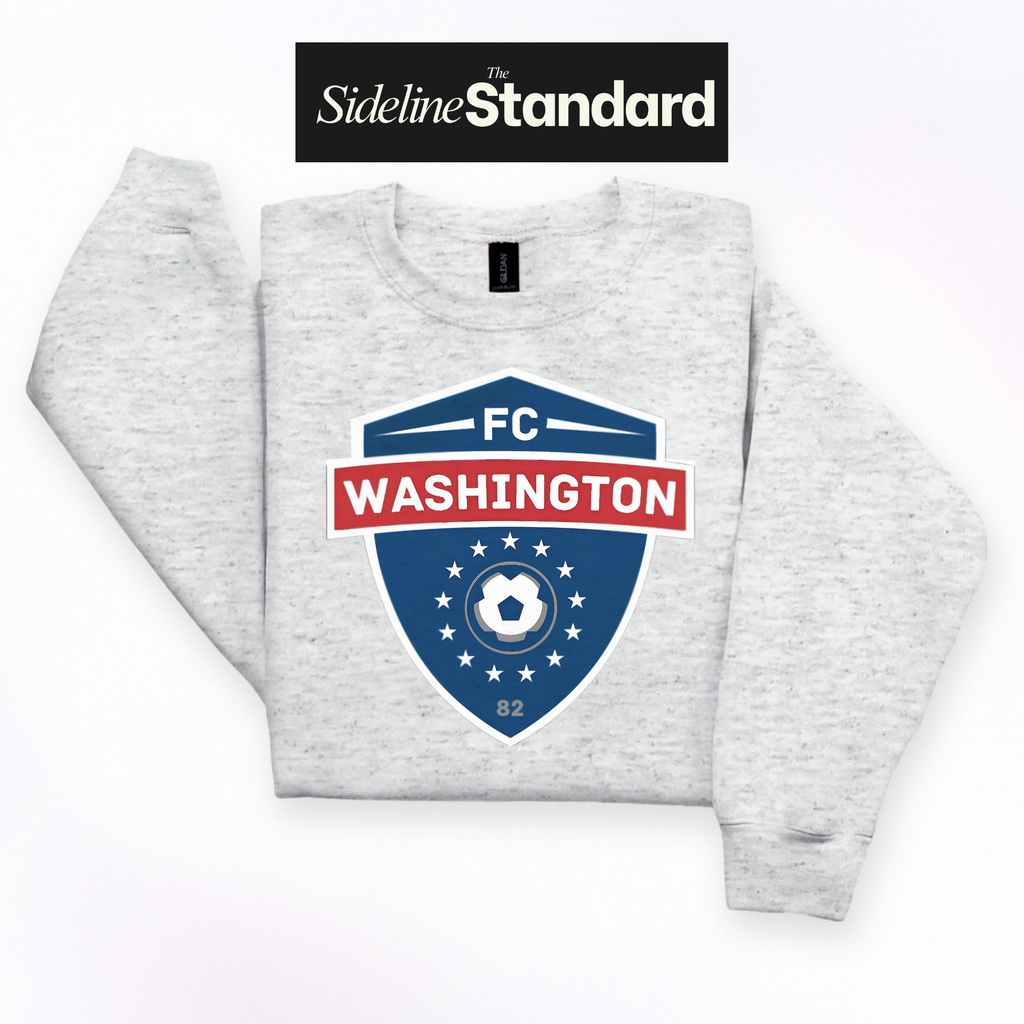 Washington FC Vintage Varsity Crewneck + Hoodie |
